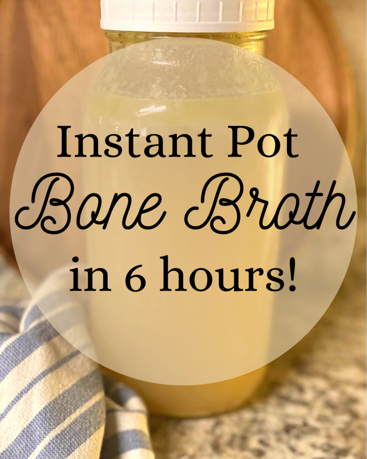 Pin image Instant pot bone broth in 6 hours